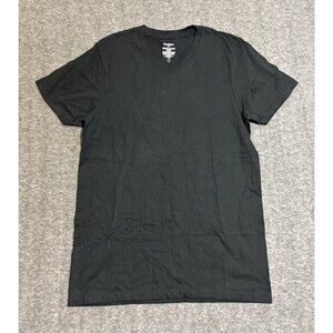 Goodfellow & Co Men's T Shirt V Neck Short Sleeve Black Medium